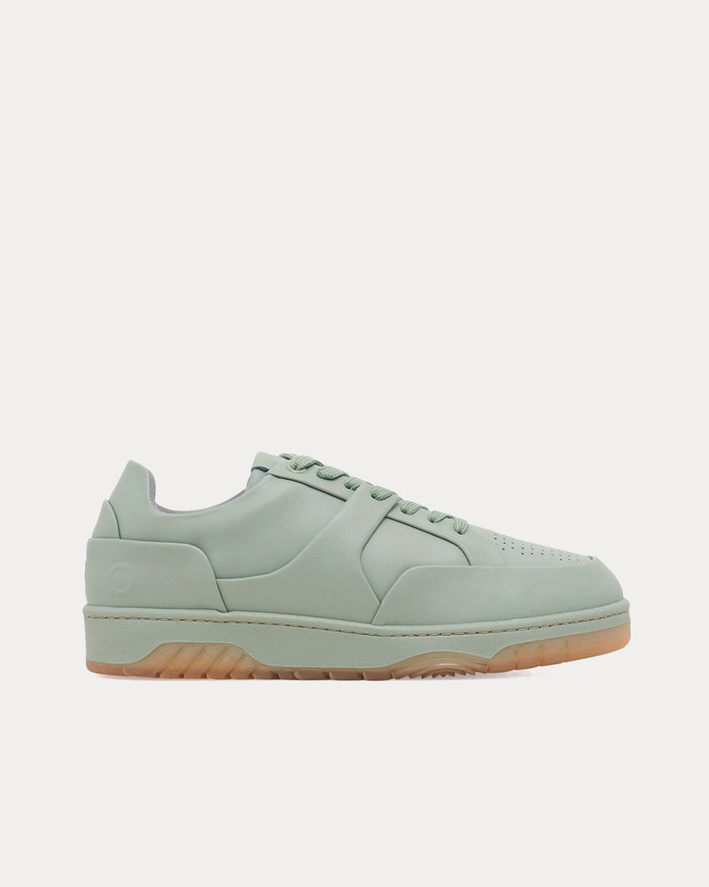 IRO Alex Leather Sage Green Low Top Sneakers - 1