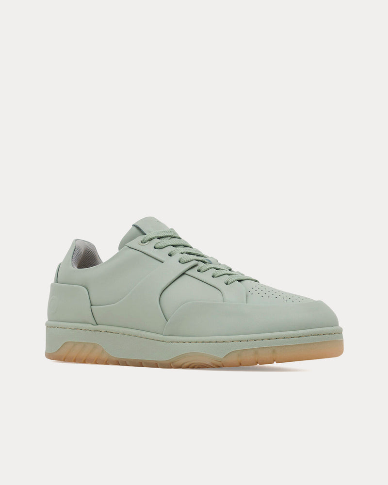 IRO Alex Leather Sage Green Low Top Sneakers - 2