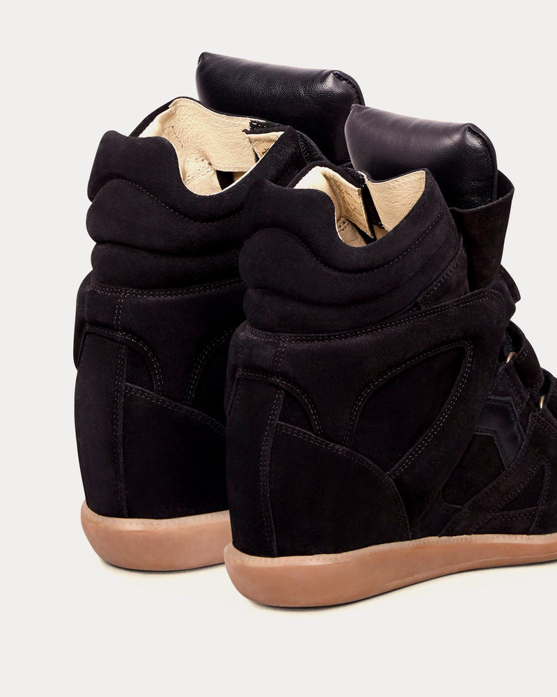 Isabel Marant Bekett Suede Black High Top Sneakers - 4