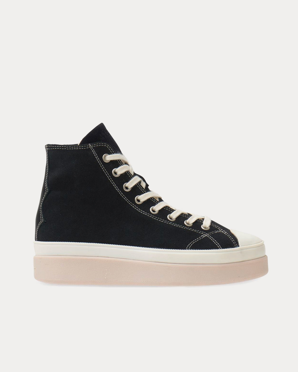 Isabel Marant Austen Canvas Black High Top Sneakers - 1