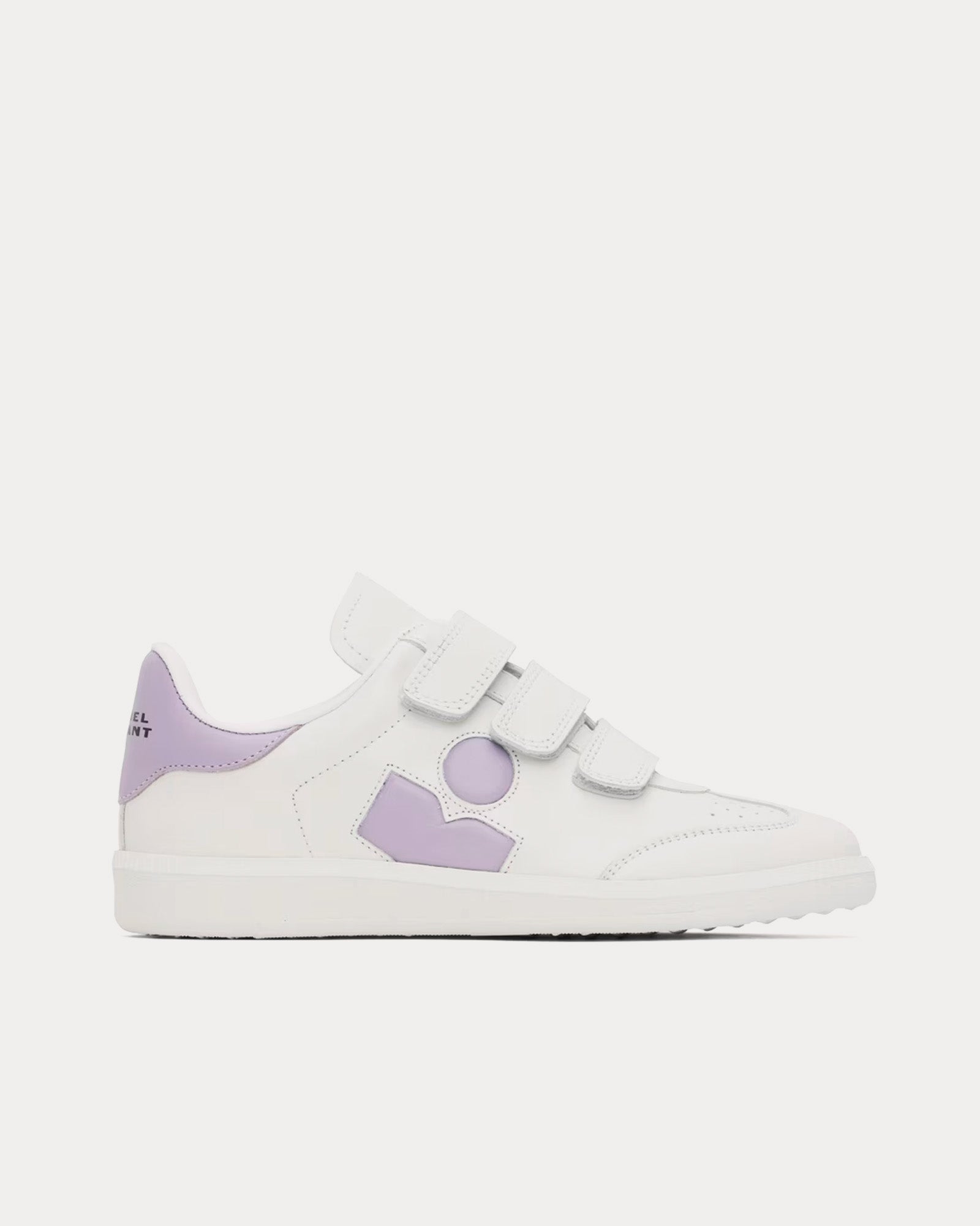 Isabel Marant Beth White / Lilac Low Top Sneakers - 1