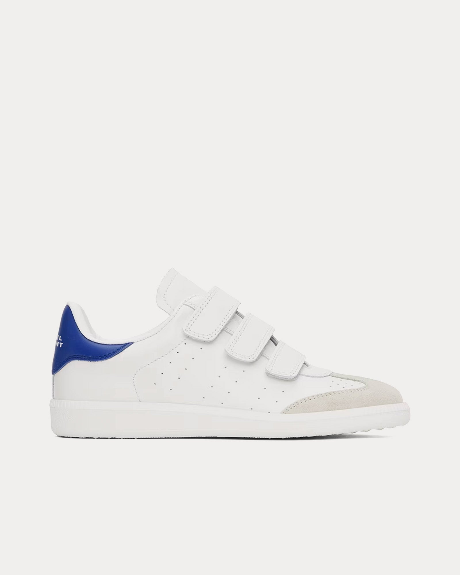 Isabel Marant Beth White / Blue Low Top Sneakers - 1