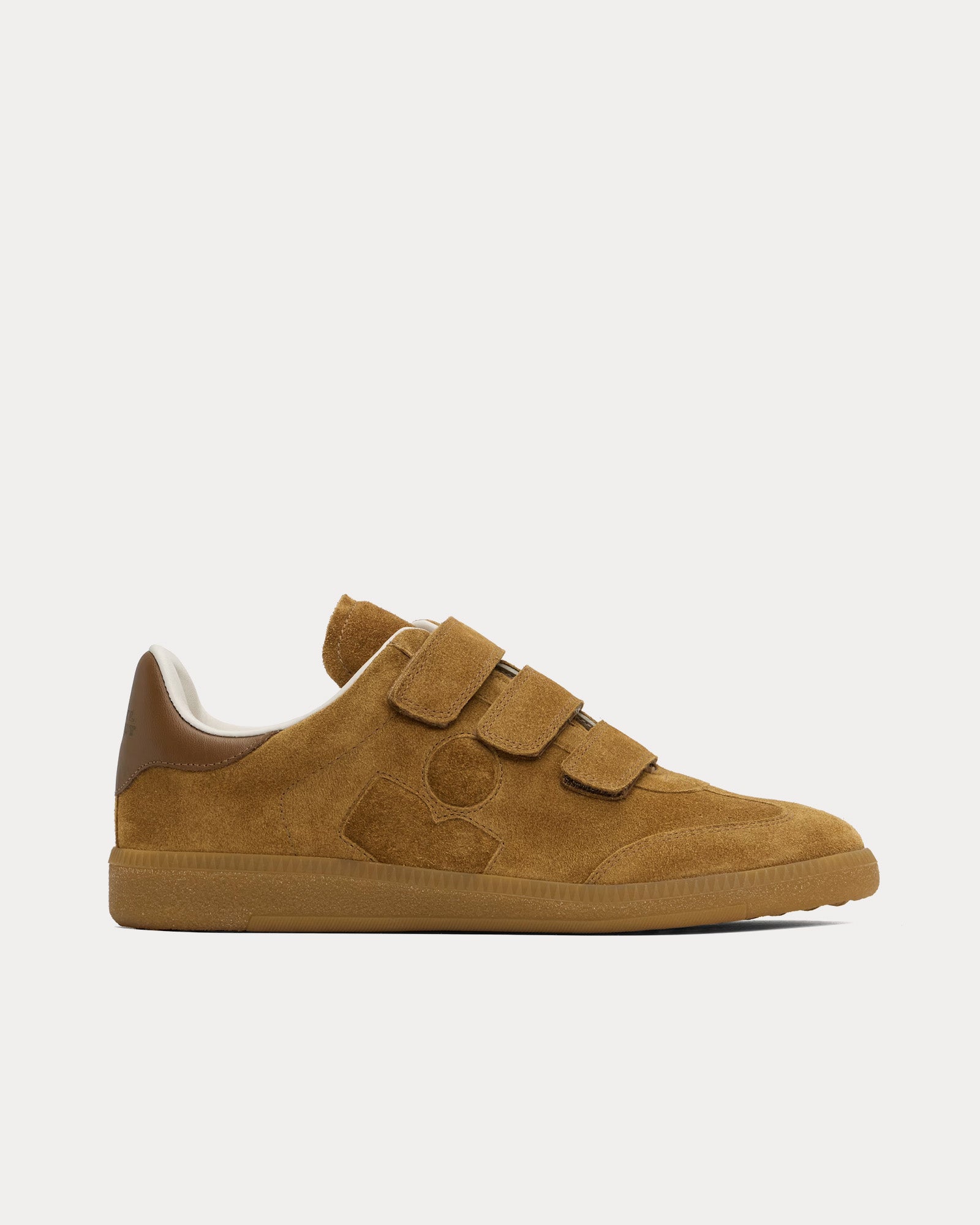 Isabel Marant Beth Suede Cognac / Cognac Low Top Sneakers - 1