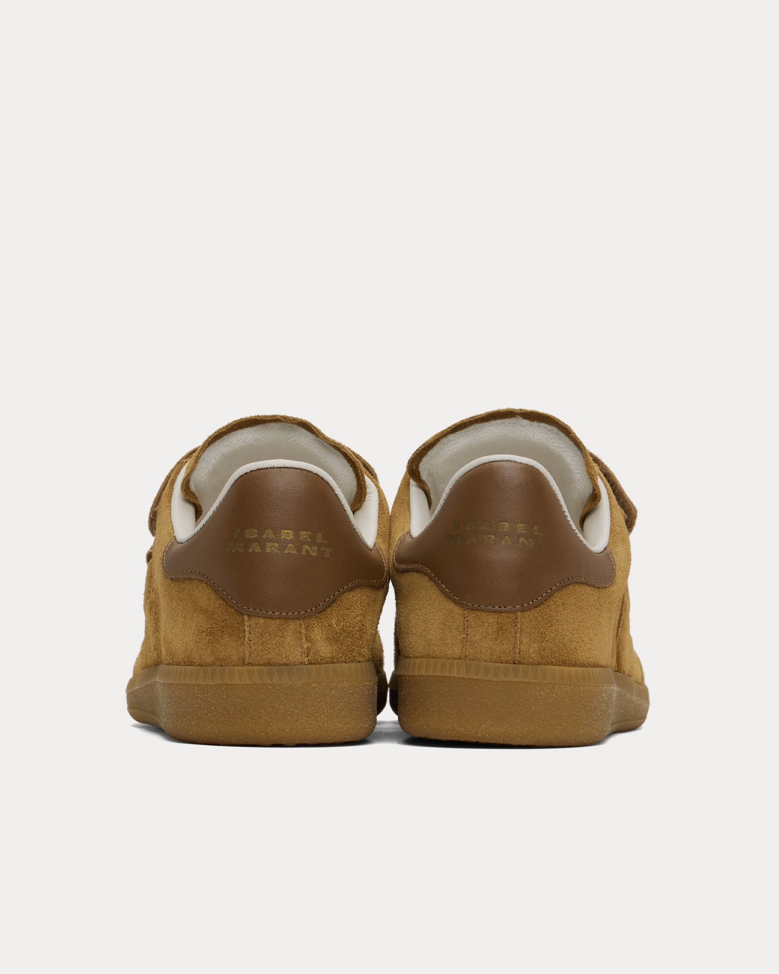 Isabel Marant Beth Suede Cognac / Cognac Low Top Sneakers - 3