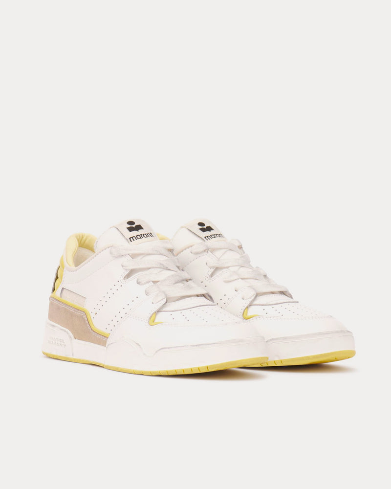 Isabel Marant Emree Light Yellow / Yellow Low Top Sneakers - 3