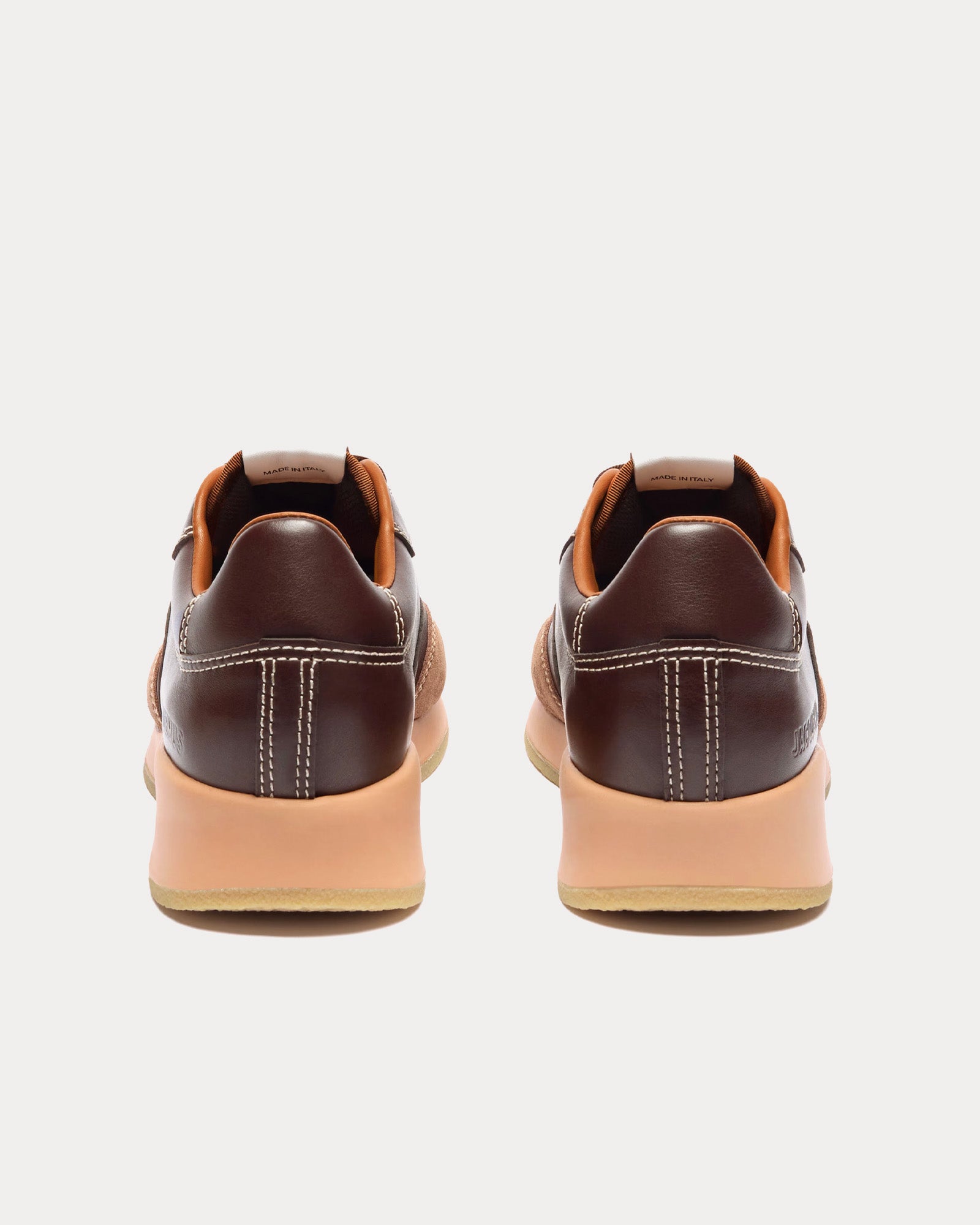 Jacquemus Les Sculptures 'La Daddy' Dark Brown Low Top Sneakers - 3