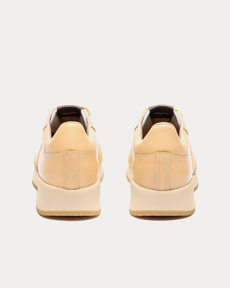 Jacquemus Les Sculptures 'La Daddy' Pale Yellow Low Top Sneakers - 3