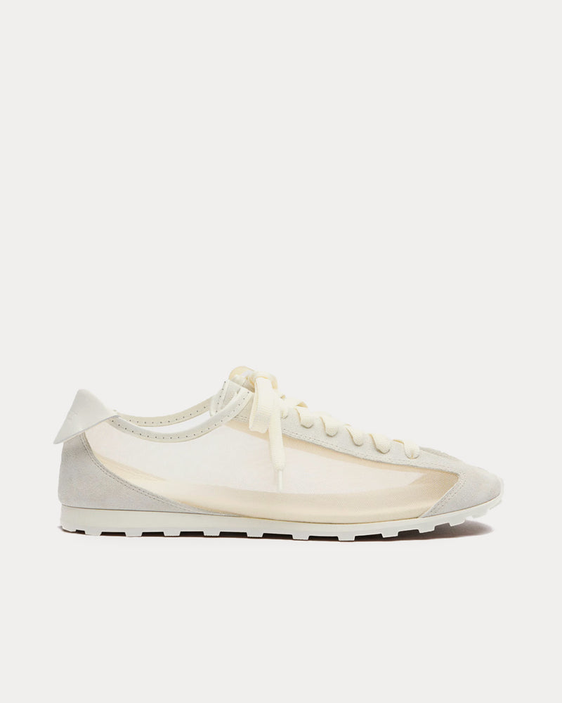 Jacquemus The Tennis Off-White Low Top Sneakers - 1