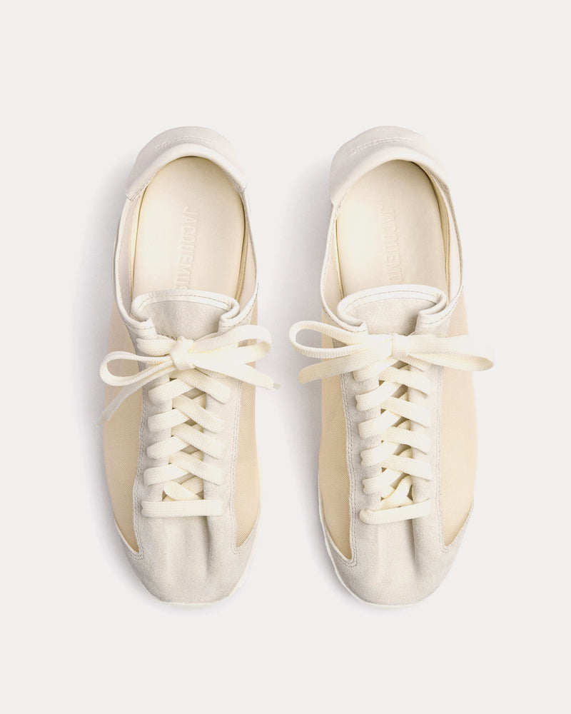 Jacquemus The Tennis Off-White Low Top Sneakers - 2