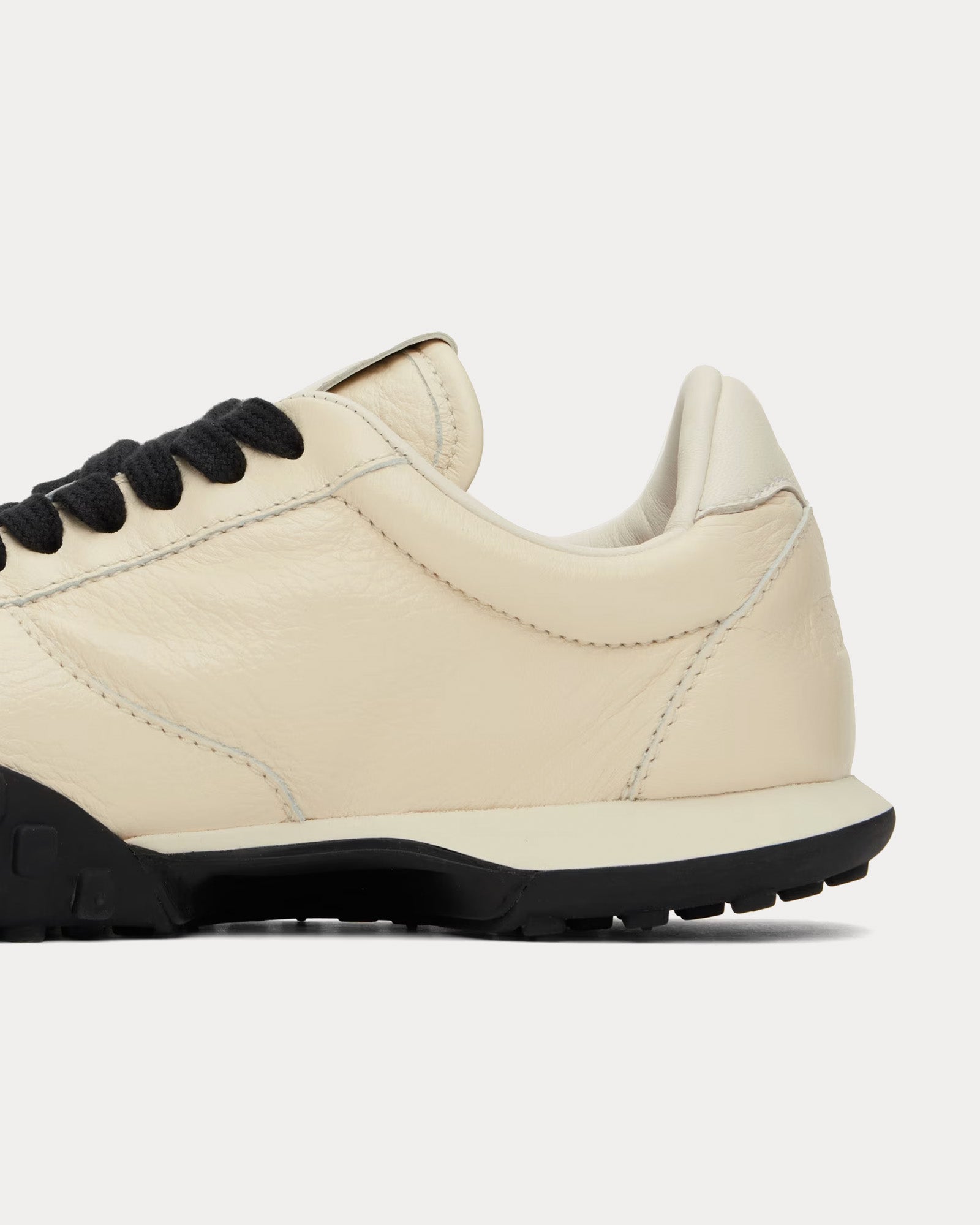 Jil Sander Moon Leather Ivory Low Top Sneakers - 4