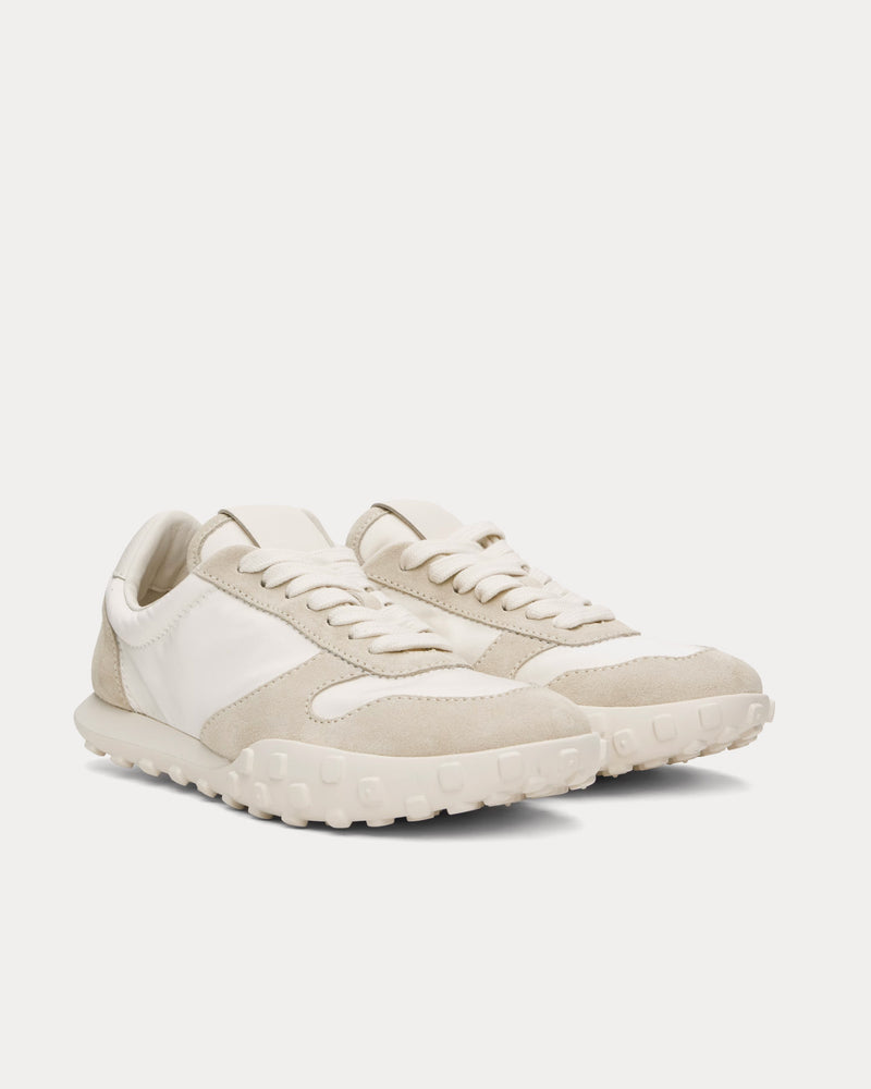 Jil Sander Moon Nylon & Suede Vapour Low Top Sneakers - 2