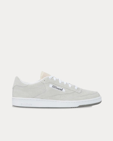 Reebok x Jjjjound Club C 85 Suede Chalk Low Top Sneakers