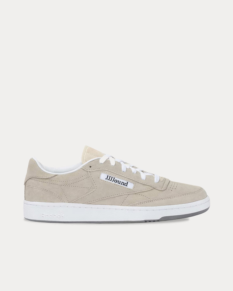 Reebok x Jjjjound Club C 85 Suede Cork Low Top Sneakers - 1