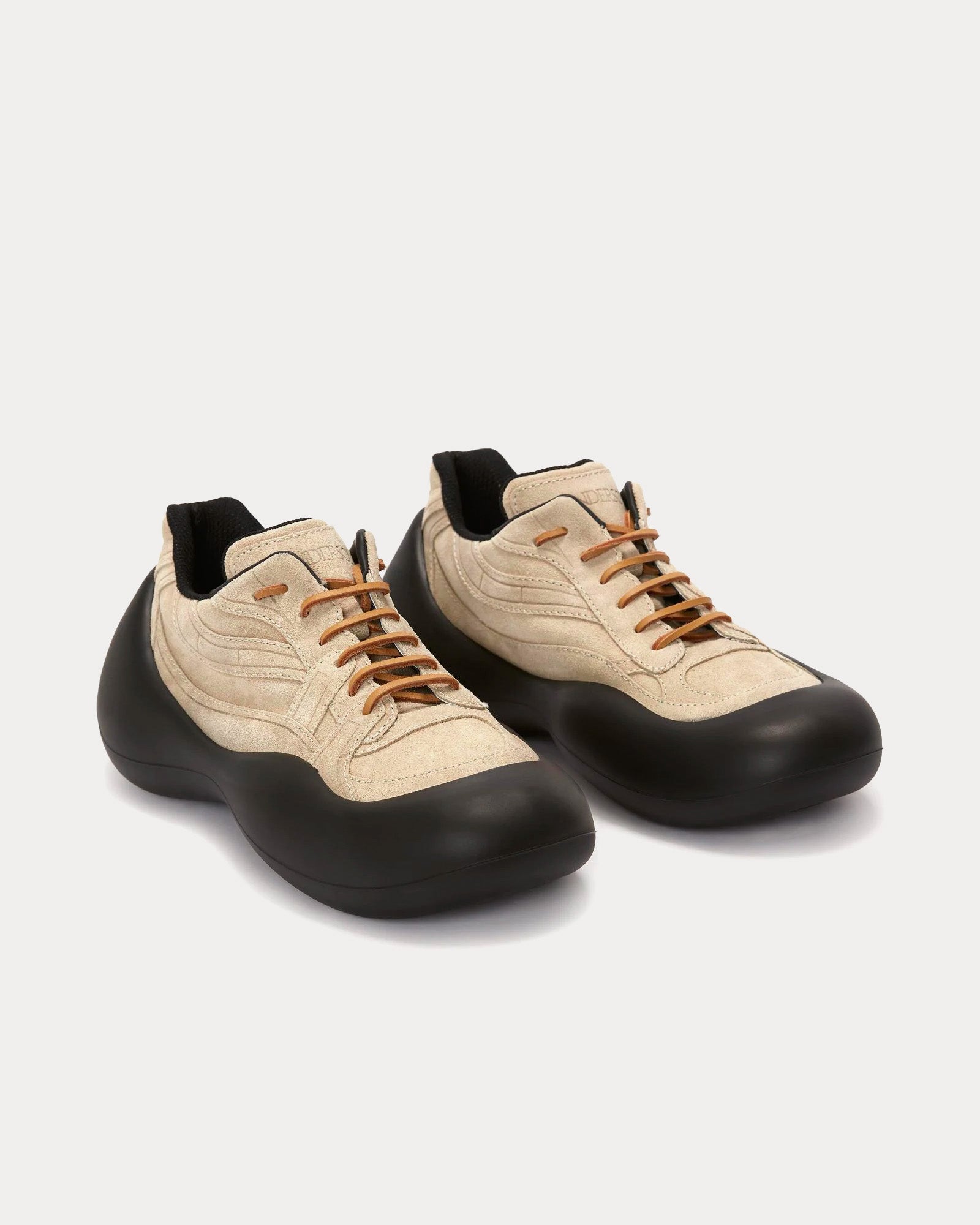 JW Anderson Bumper-Hike Suede Beige Low Top Sneakers - 3