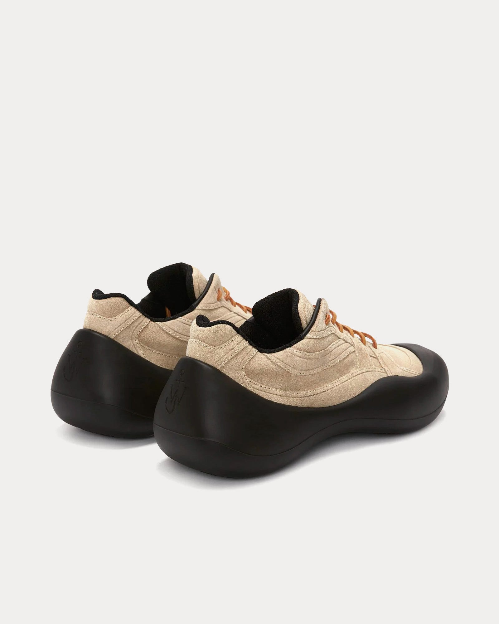 JW Anderson Bumper-Hike Suede Beige Low Top Sneakers - 4