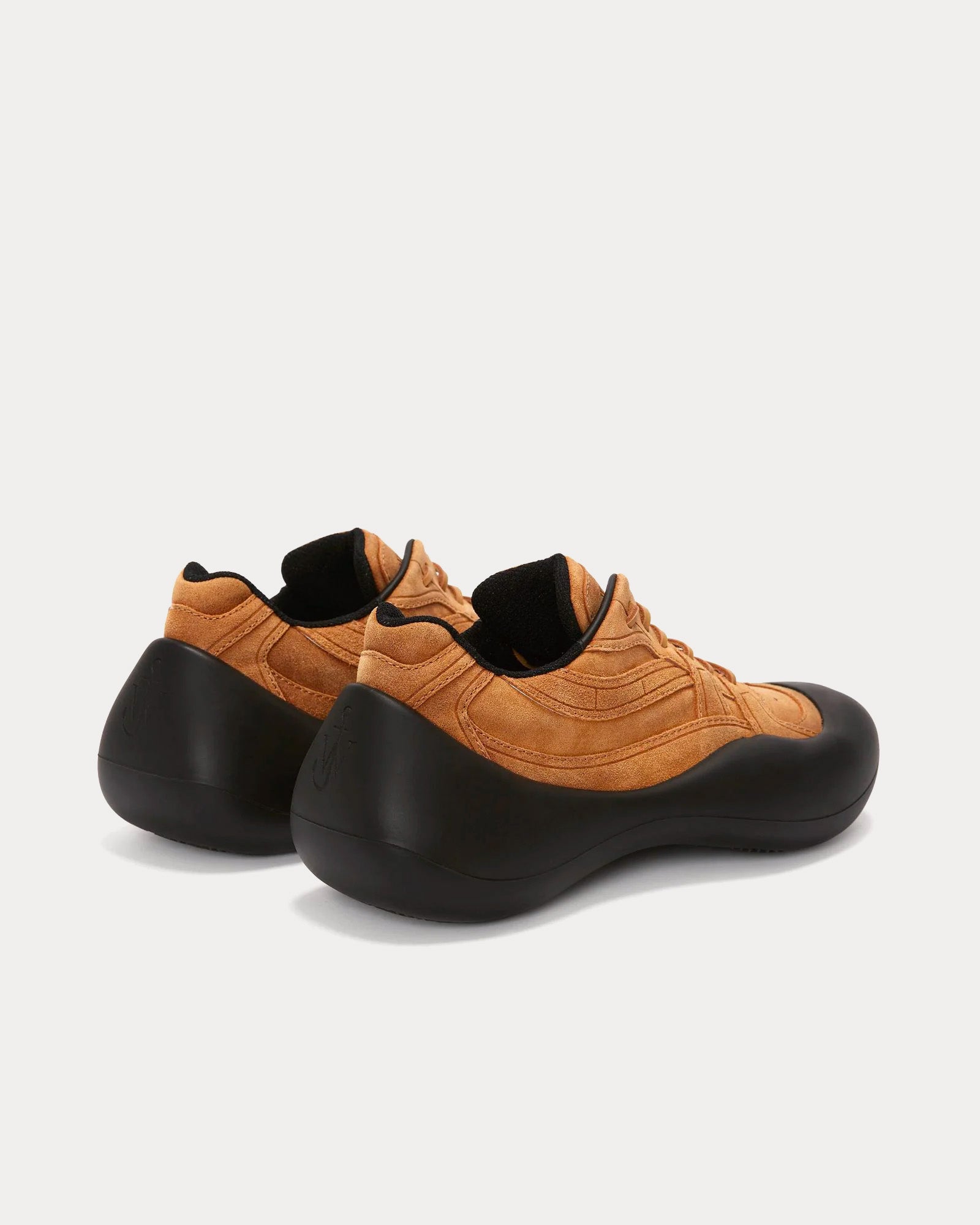 JW Anderson Bumper-Hike Suede Brown Low Top Sneakers - 4