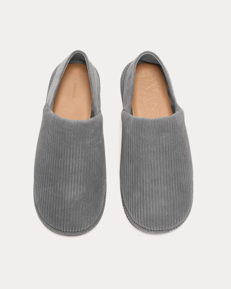 JW Anderson Slip-On Loafer Grey Mules - 2