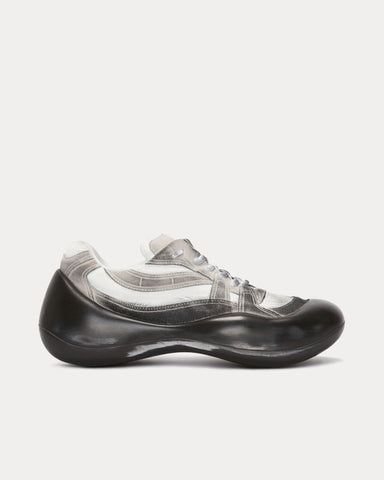 JW Anderson Bumper-Hike Distressed Black / Light Grey Low Top Sneakers