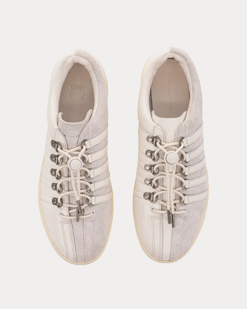 K-Swiss x Engineered Garments Classic GT Snow White / Antique White / Whisper White Low Top Sneakers - 2