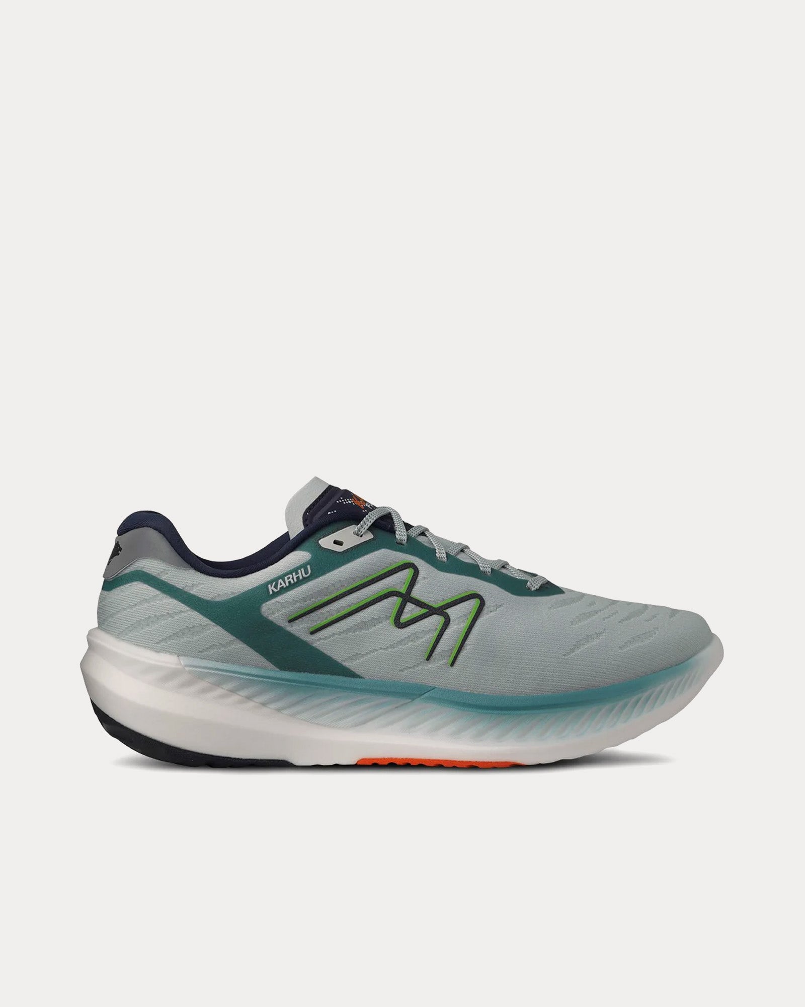 Karhu Fusion 4.0 Sky Grey / Green Flash Running Shoes - 1