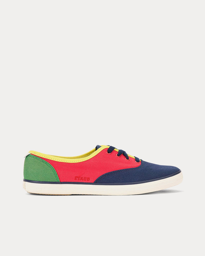 Keds x Staud Champion Canvas Multi Low Top Sneakers - 1