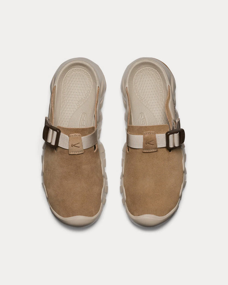 Keen Hyperport Leather Cornstalk / Plaza Taupe Clogs - 2