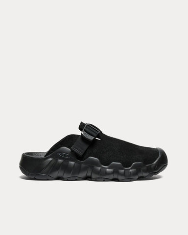 Keen Hyperport Leather Black Clogs