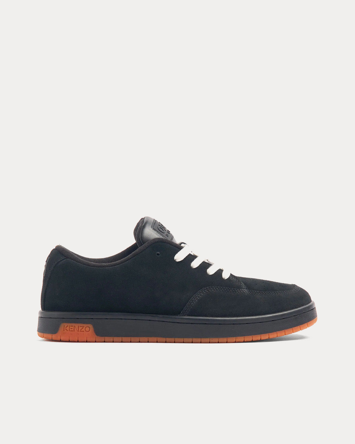 Kenzo Dome Suede Blackl Low Top Sneakers - 1