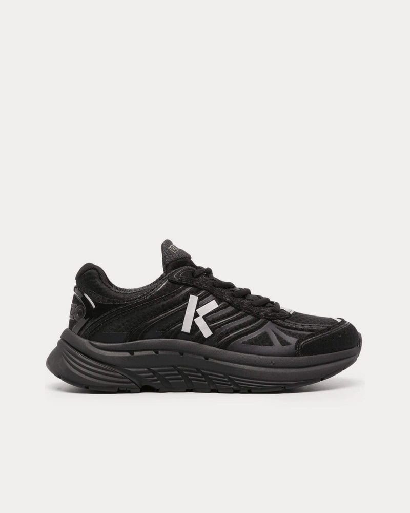 Kenzo Pace Tech Runner Black Low Top Sneakers - 1