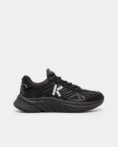 Kenzo Pace Tech Runner Black Low Top Sneakers