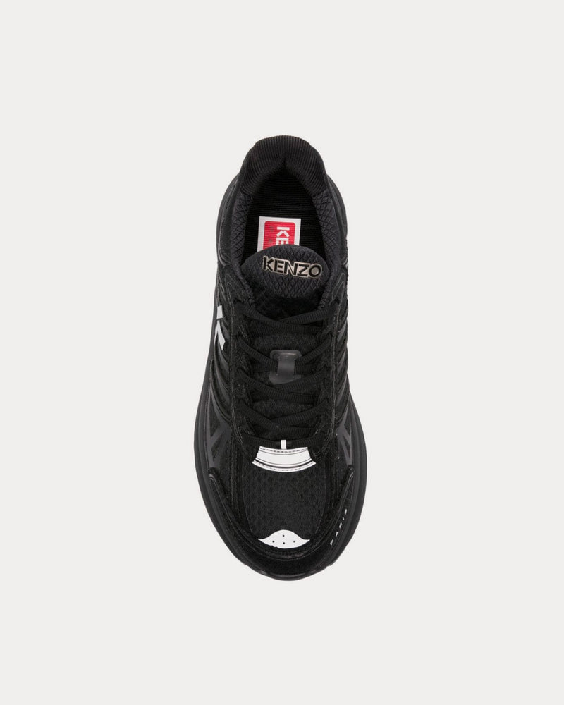 Kenzo Pace Tech Runner Black Low Top Sneakers - 2