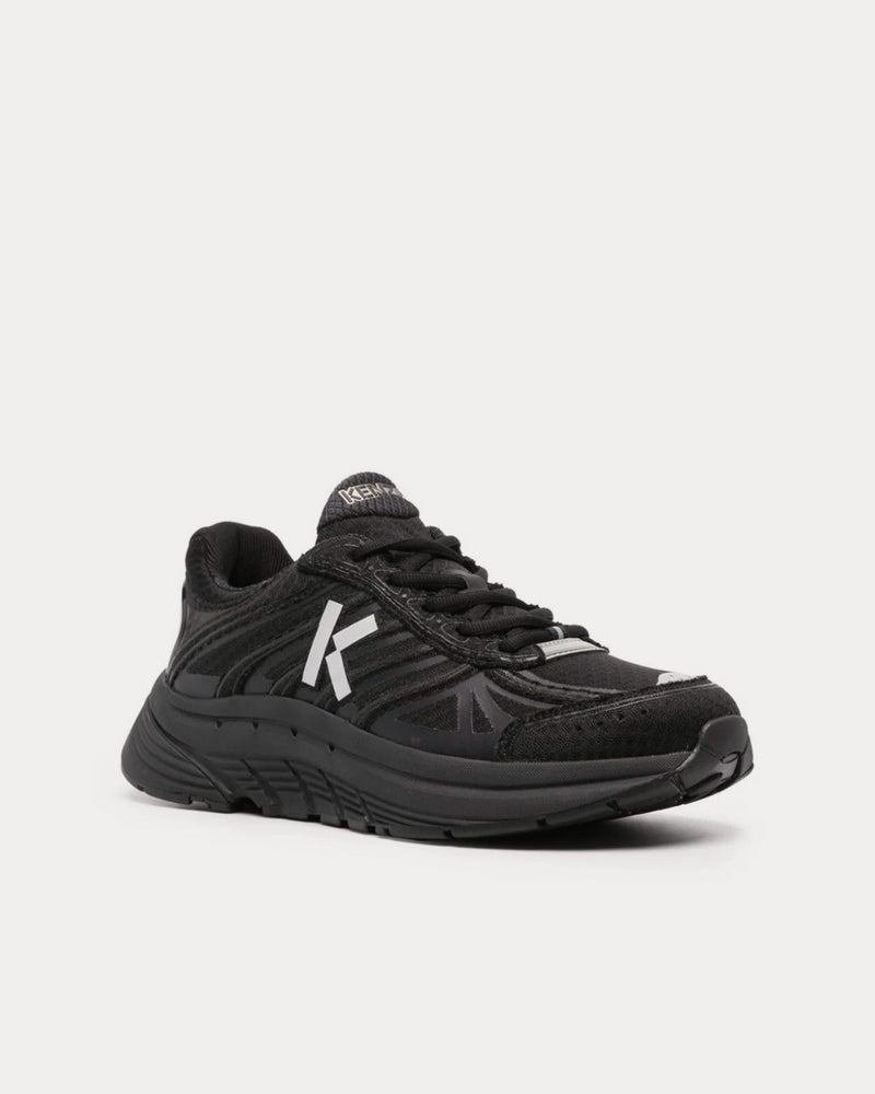 Kenzo Pace Tech Runner Black Low Top Sneakers - 3