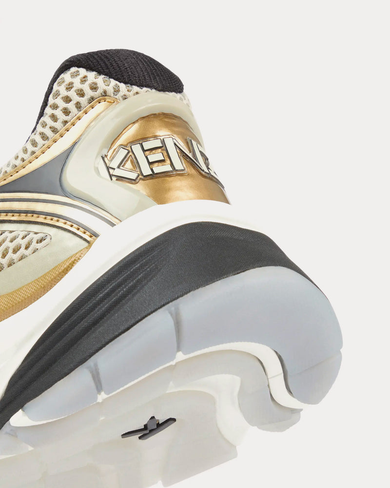 Kenzo Pace Tech Runner Gold Low Top Sneakers - 3