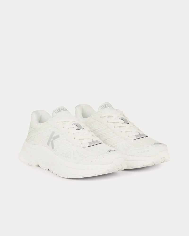 Kenzo Pace Tech Runner White Low Top Sneakers - 3