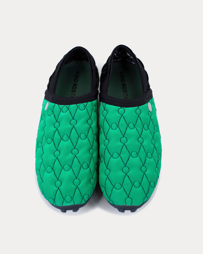 Kiko Kostadinov Solix Chlorophyll / Ink Black Slippers - 2