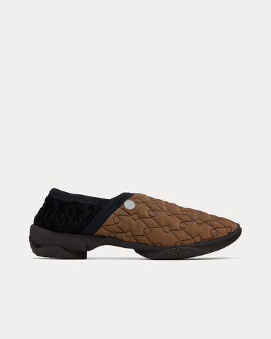 Kiko Kostadinov Solix Cedar Brown / Ink Black Slippers