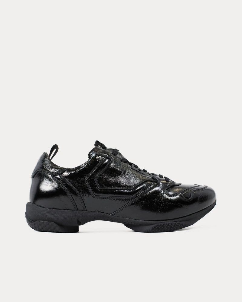 Kiko Kostadinov Ostro Leather Carbon Brilliant Low Top Sneakers - 1