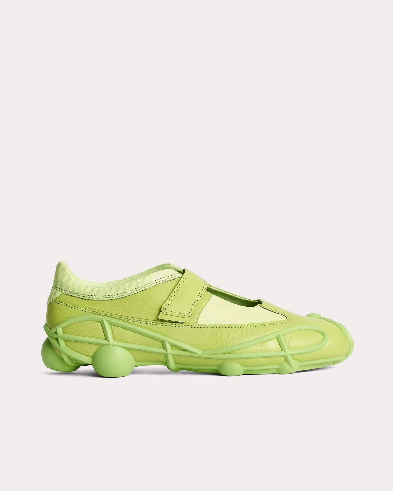 Ecco.kollective x Kiko Kostadinov Artemis Maryjane Opaline Green Slip On Sneakers - 1