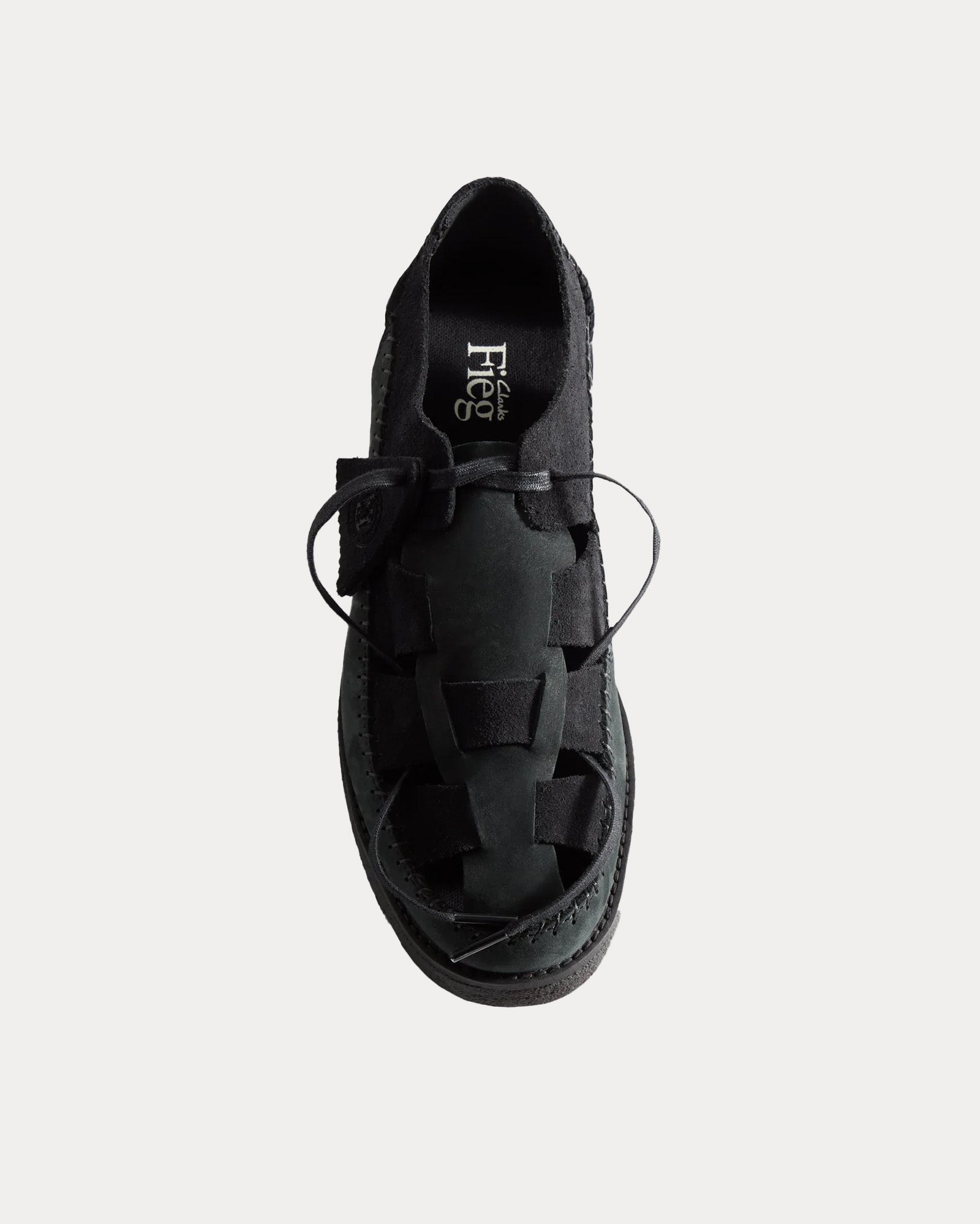 Clarks x Kith 8th Street Ridgevale Black Low Top Sneakers - 2