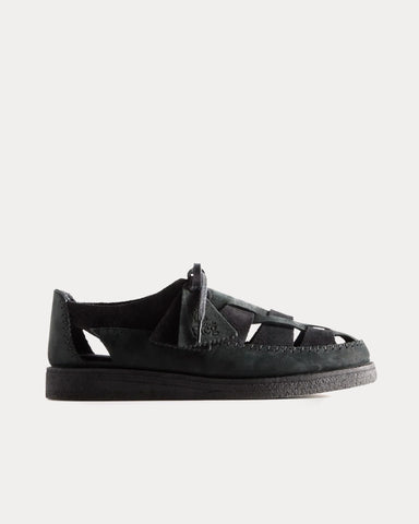 Clarks x Kith 8th Street Ridgevale Black Low Top Sneakers