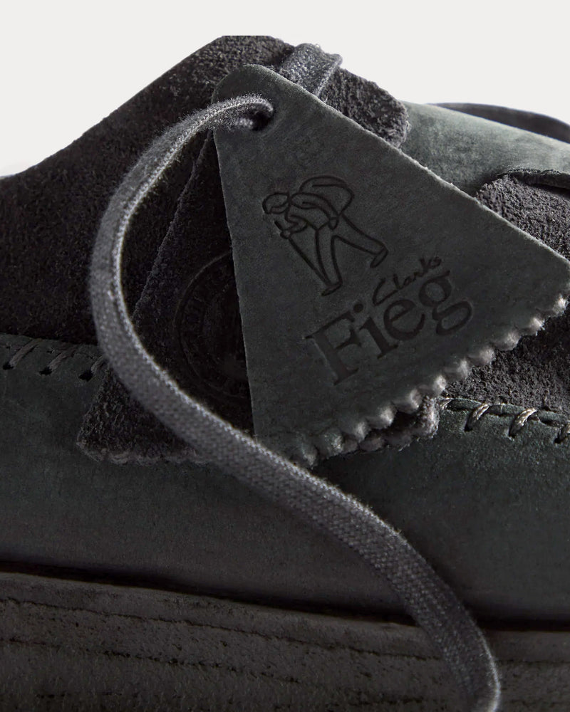 Clarks x Kith 8th Street Ridgevale Black Low Top Sneakers - 3