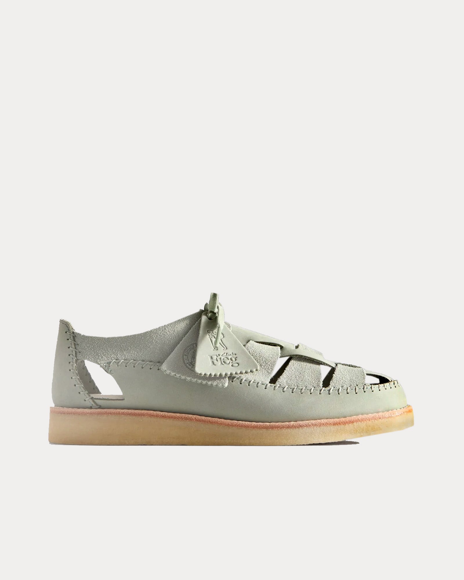 Clarks x Kith 8th Street Ridgevale Green Low Top Sneakers - 1