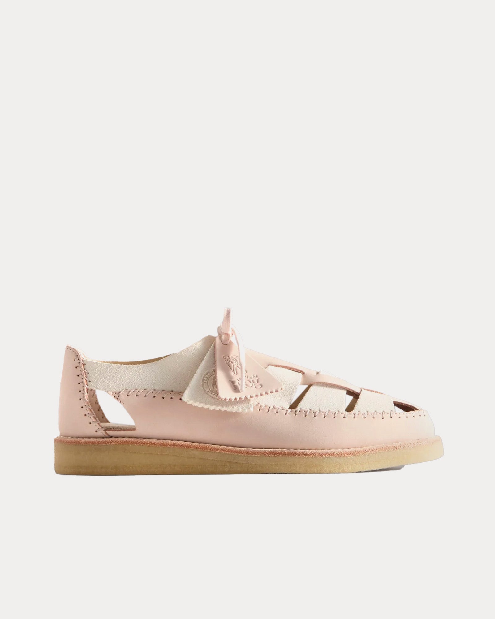 Clarks x Kith 8th Street Ridgevale Light Pink Low Top Sneakers - 1