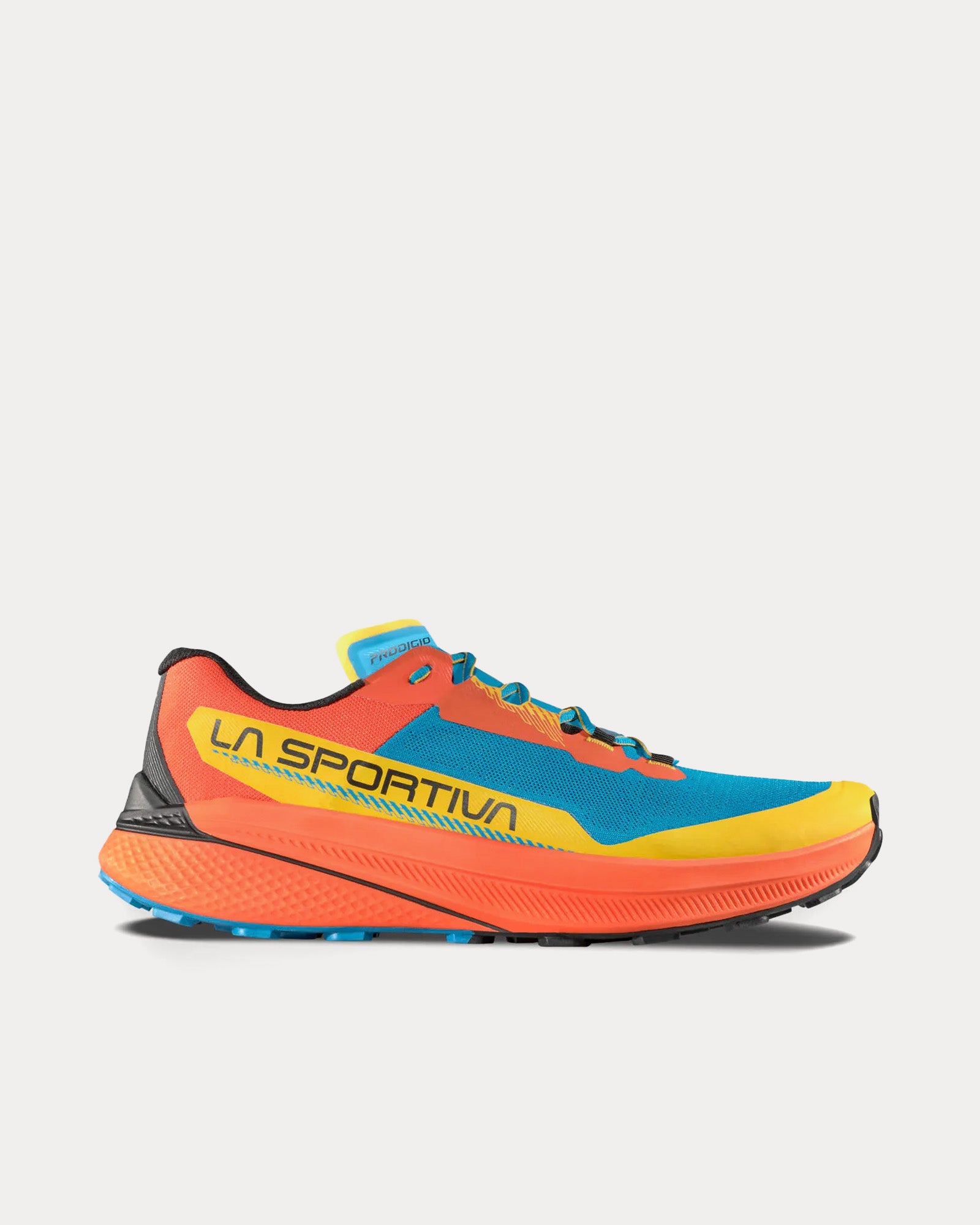 La Sportiva Prodigio Tropic Blue / Cherry Tomato Running Shoes - 1