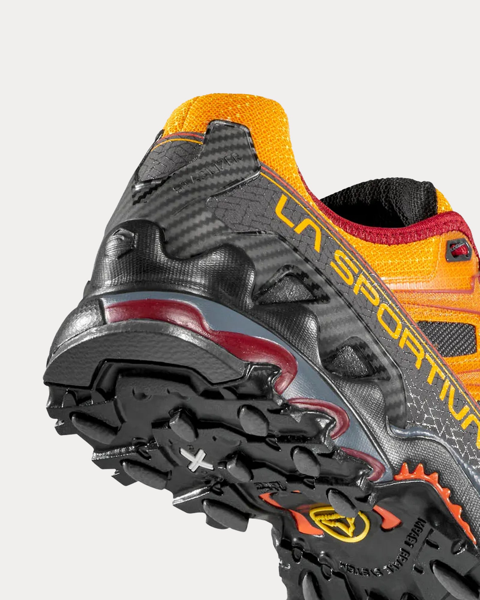 La Sportiva Ultra Raptor II Papaya / Sangria Running Shoes - 3