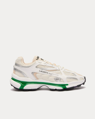 Lacoste L003 2K24 White / Green Low Top Sneakers