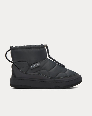 Lanvin Curb Snow Ankle Nylon Loden Boots