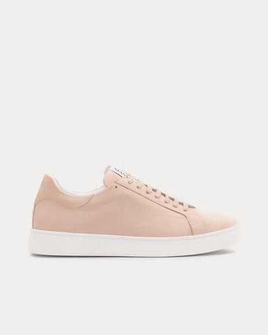 Lanvin DDB0 Suede Sand Low Top Sneakers