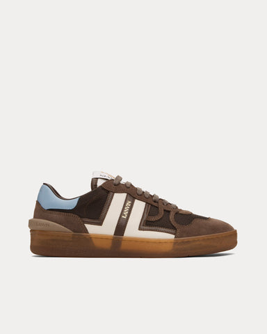 Lanvin Clay Mesh Ecru / Bronze Low Top Sneakers