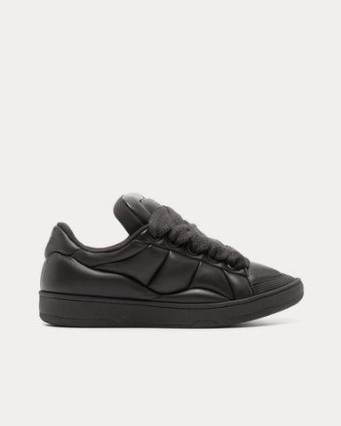 Lanvin Curb XL Leather Black Low Top Sneakers